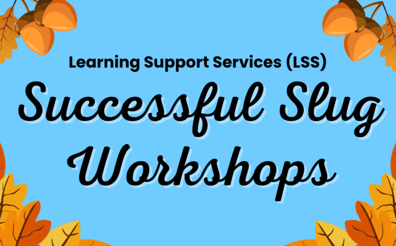 Successful Slug Workshop: Reading & Notetaking Strategies