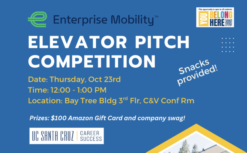 Elevator Pitch Competition