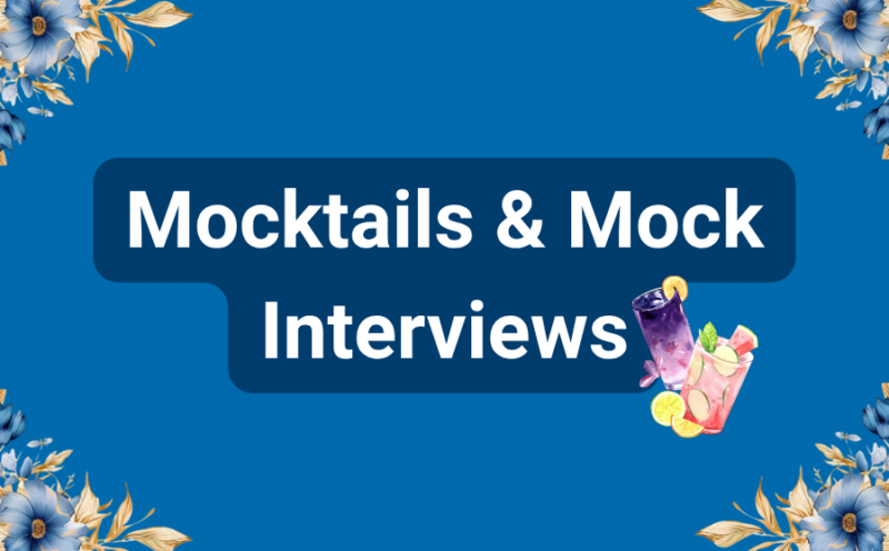 Mocktails and Mock Interviews with EOP and USS