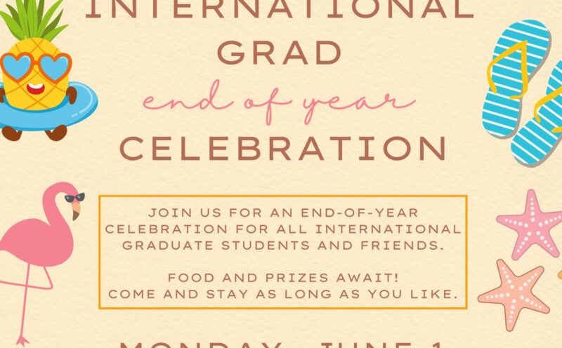 International Grad End-of-Year Celebration